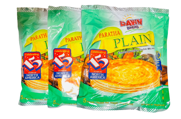 Dawn Bread Plain Paratha 400g 3pack